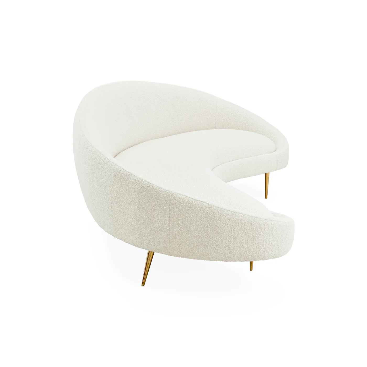 Ether 238.76cm Curved Sofa - Image 12
