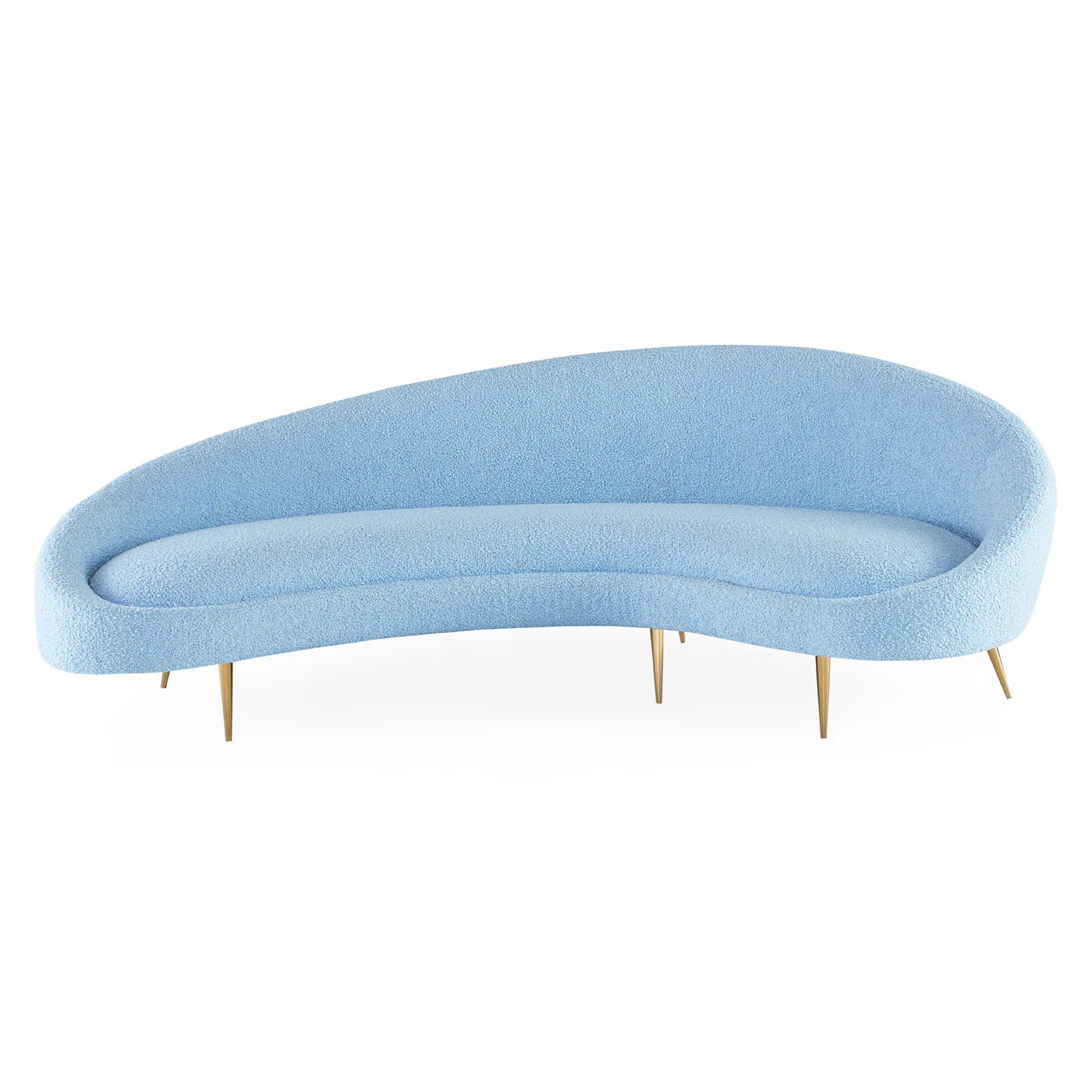 Ether 238.76cm Curved Sofa - Image 14