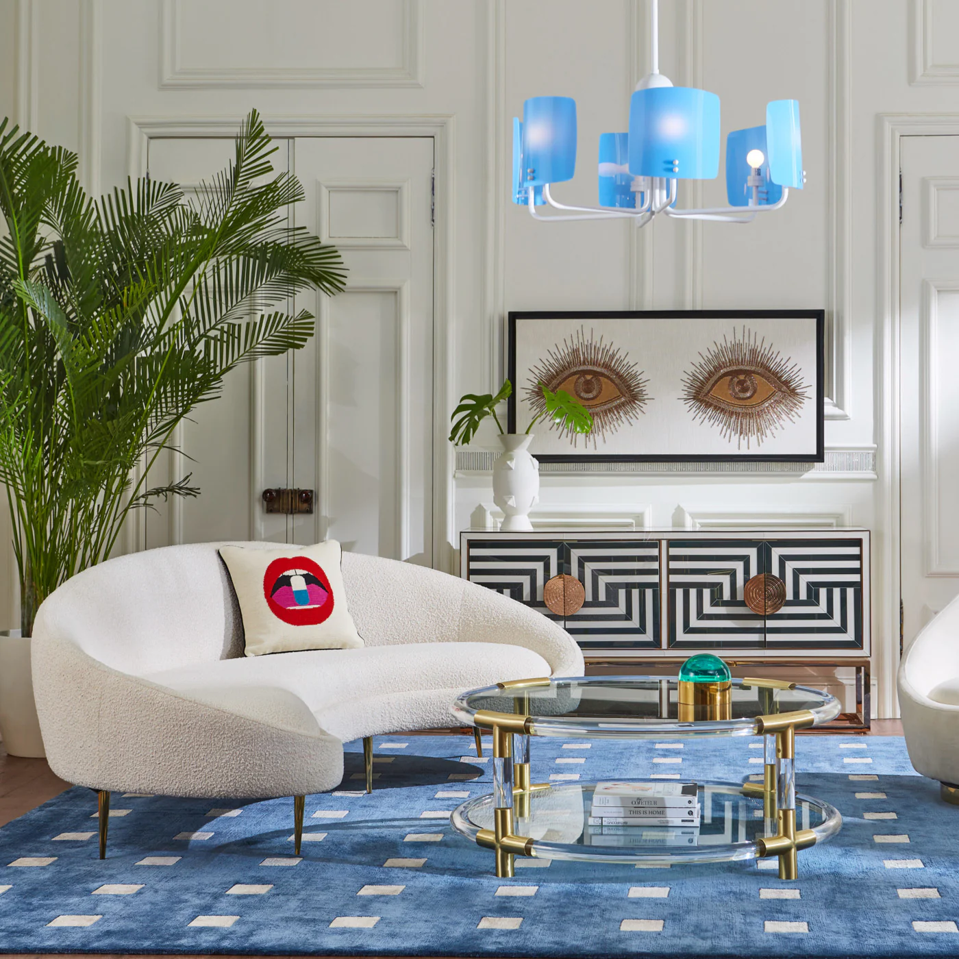 Ether 238.76cm Curved Sofa - Image 3