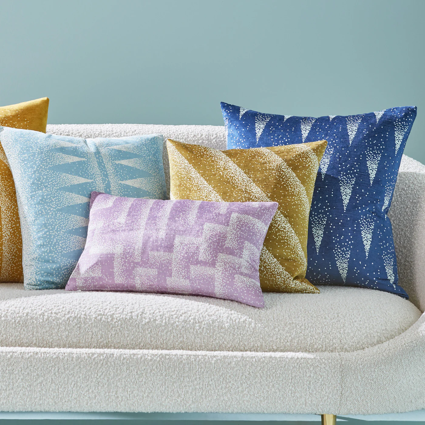 Vapor Triangles Cushion - Image 3
