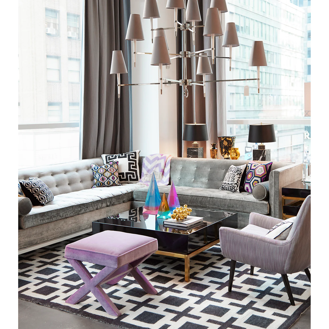 Ventana Three-Tier Chandelier - Image 2