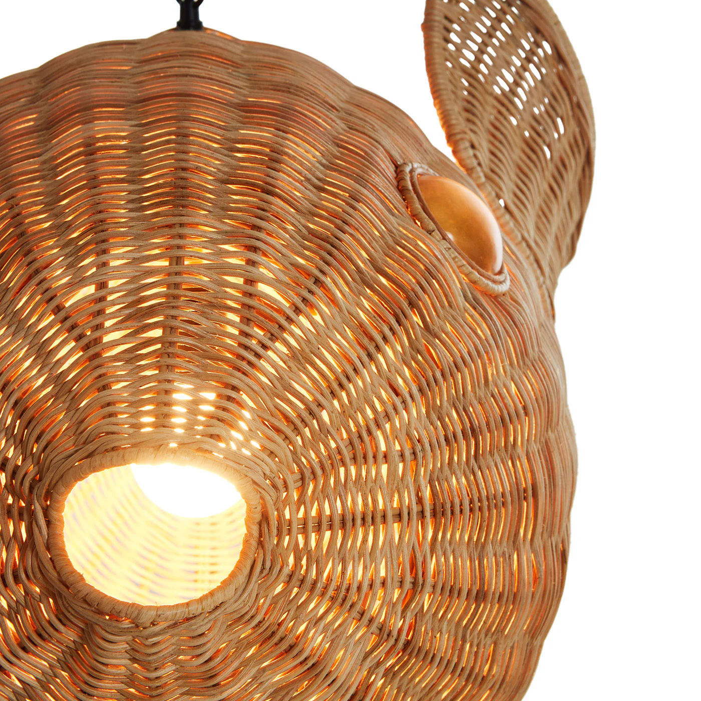 Wicker Blowfish Medium Pendant - Image 11