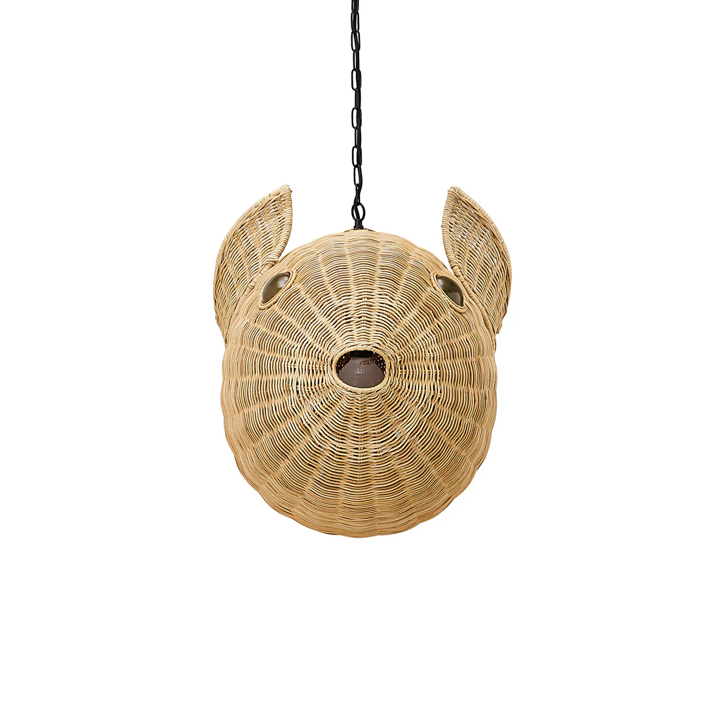 Wicker Blowfish Medium Pendant - Image 3