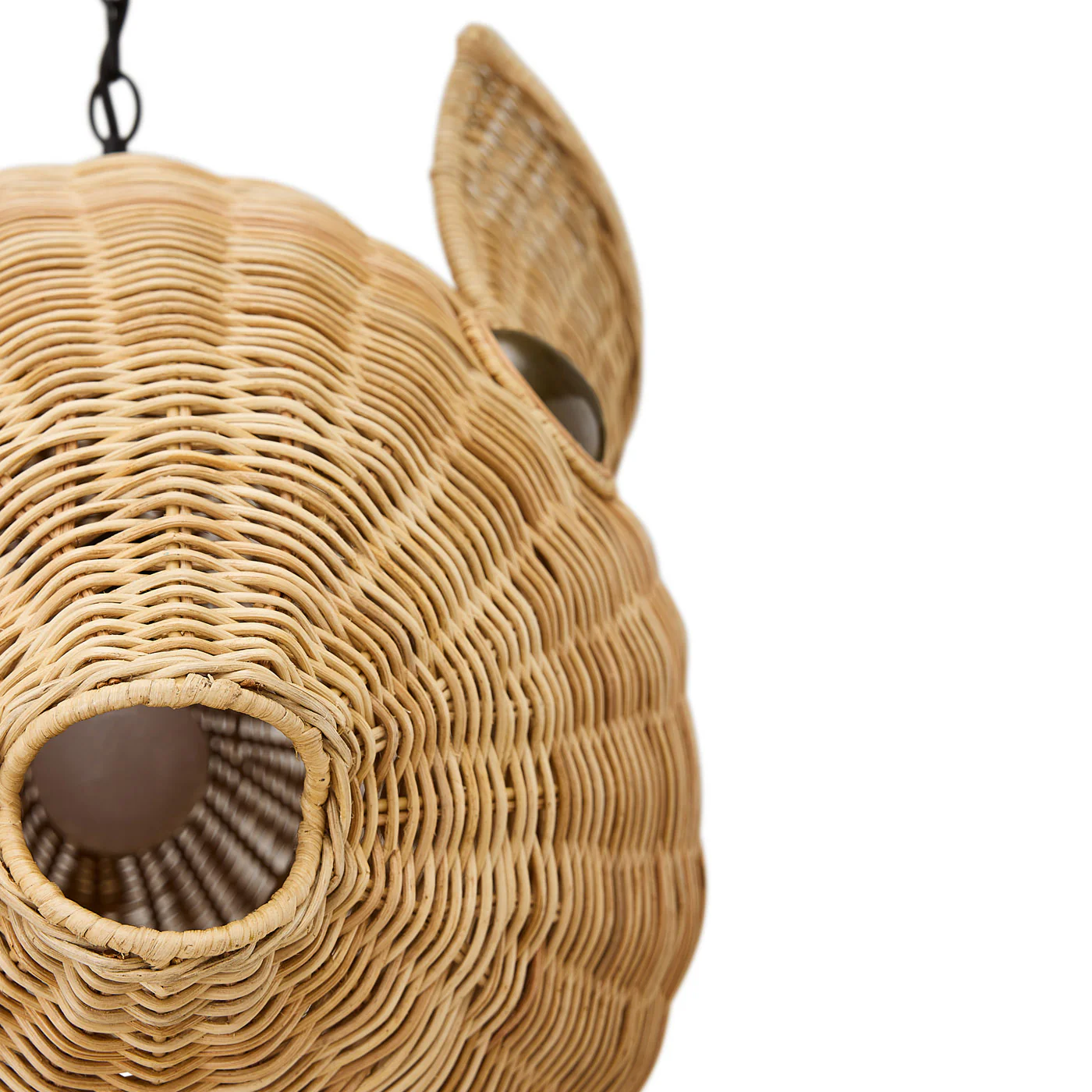 Wicker Blowfish Medium Pendant - Image 5