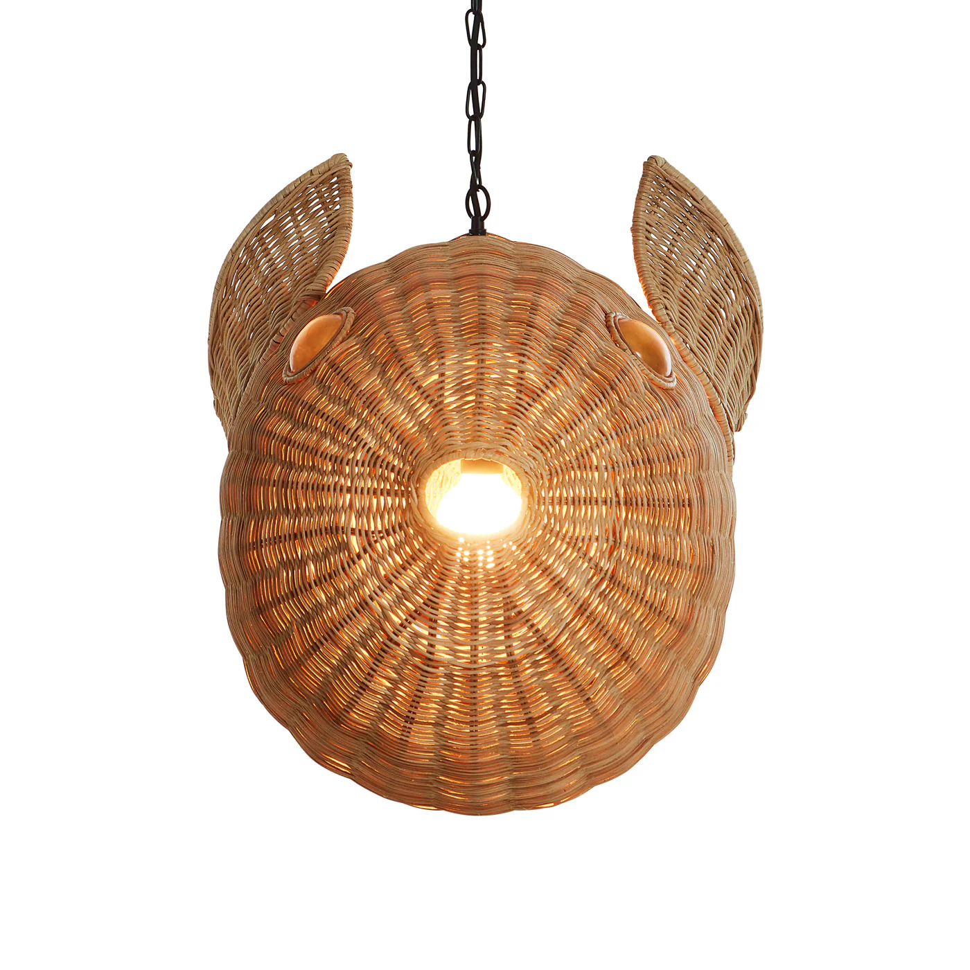 Wicker Blowfish Medium Pendant - Image 8