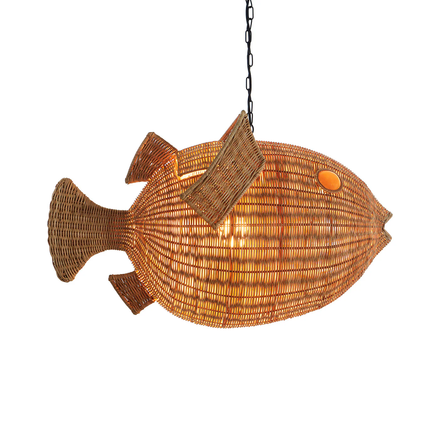 Wicker Blowfish Medium Pendant - Image 9