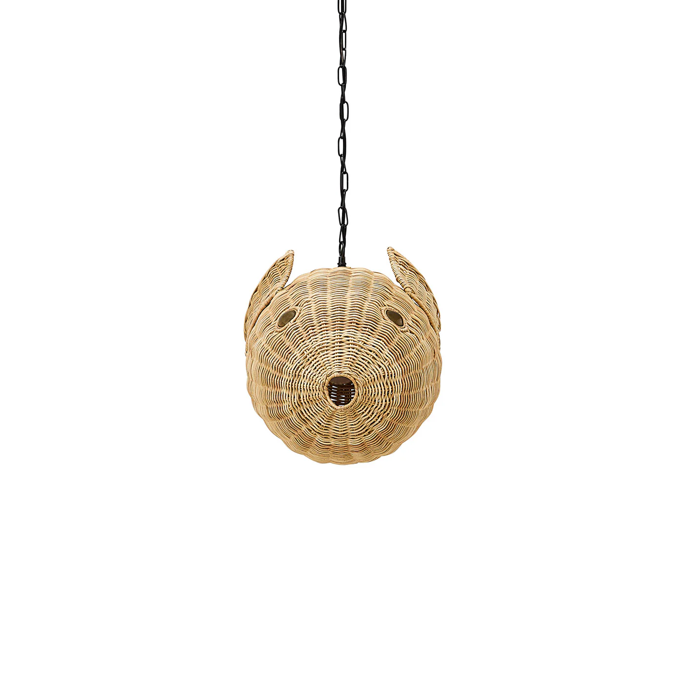 Wicker Blowfish Small Pendant - Image 3