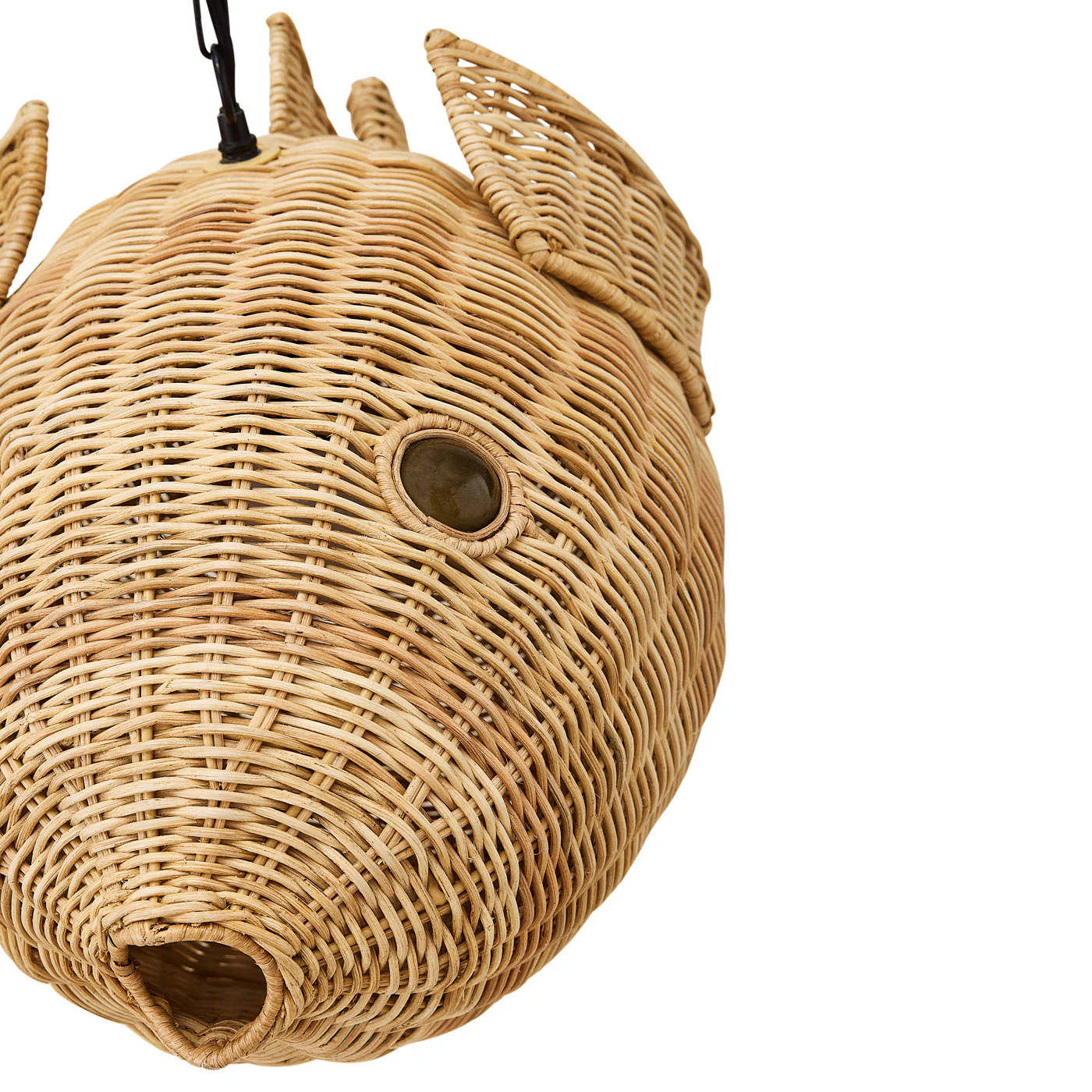 Wicker Blowfish Small Pendant - Image 5