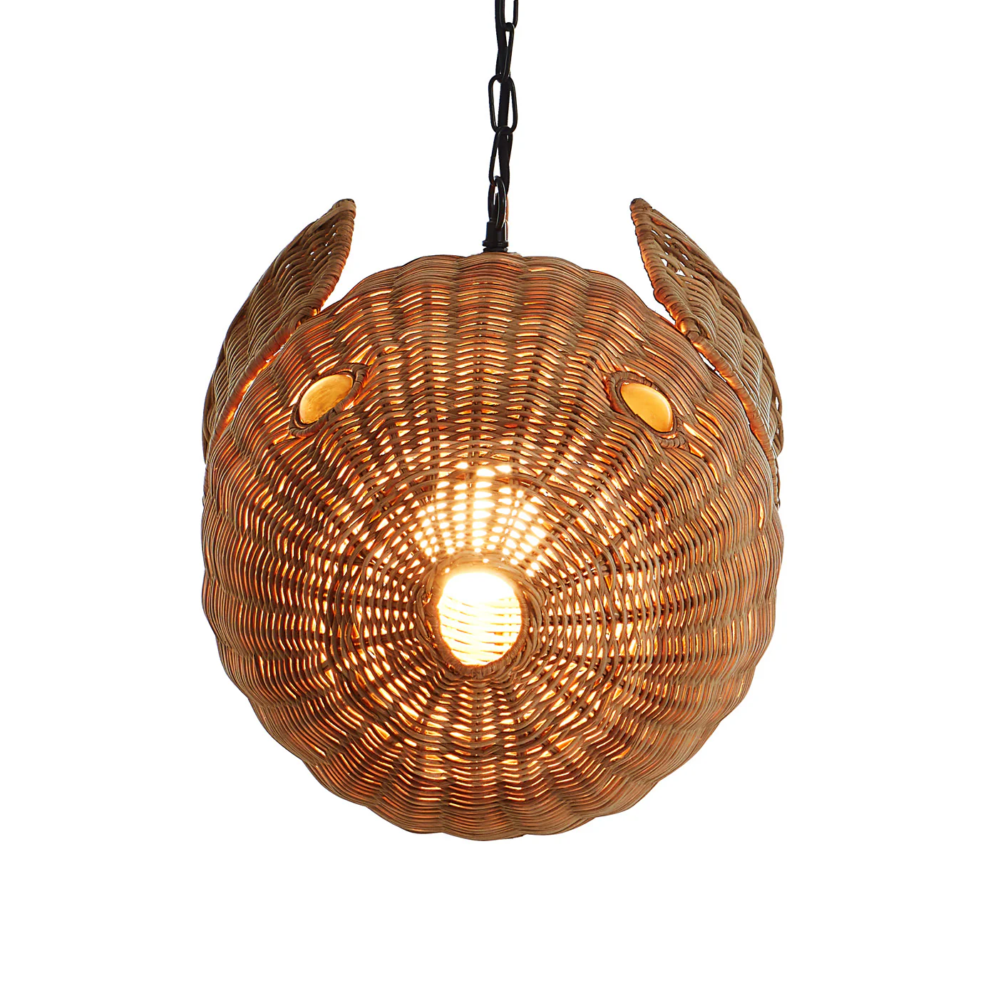 Wicker Blowfish Small Pendant - Image 8