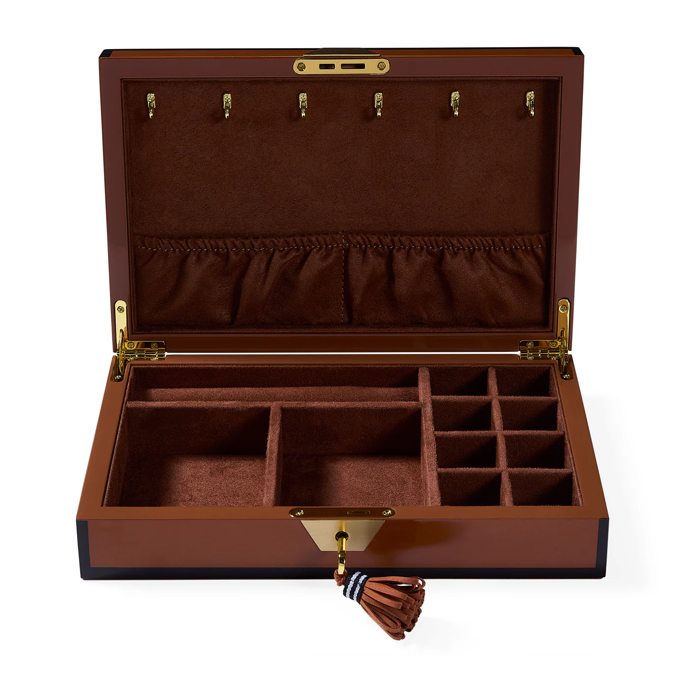 Zebra Lacquer Jewelry Box - Image 6